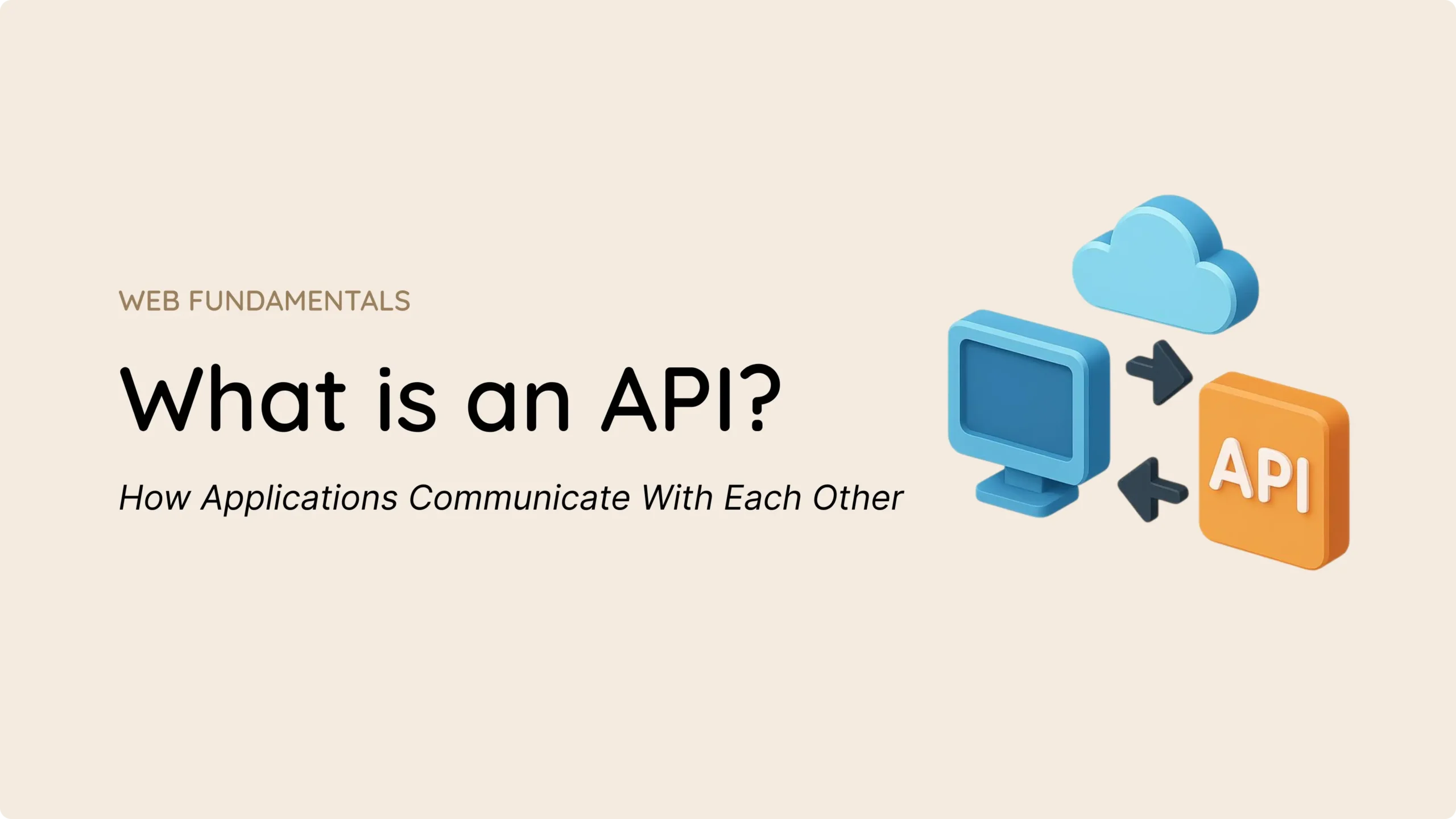 What is an API?